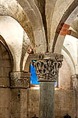 Pavia, Chiesa di San Michele Maggiore. Capitelli della cripta. 